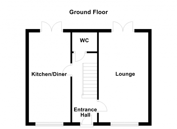 Floor Plan Image for 3 Bedroom Detached House for Sale in Clarke Hall Court, Wakefield