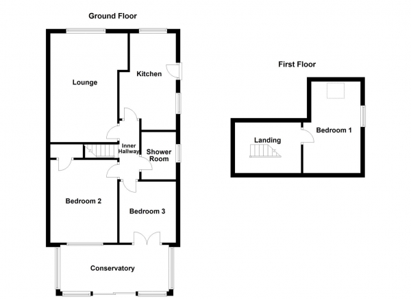 Floor Plan Image for 2 Bedroom Semi-Detached Bungalow for Sale in Imperial Avenue, Wrenthorpe, Wakefield