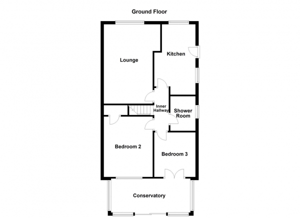 Floor Plan Image for 2 Bedroom Semi-Detached Bungalow for Sale in Imperial Avenue, Wrenthorpe, Wakefield