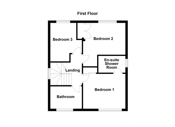 Floor Plan Image for 3 Bedroom Detached House for Sale in Pinderhill Avenue, Wakefield