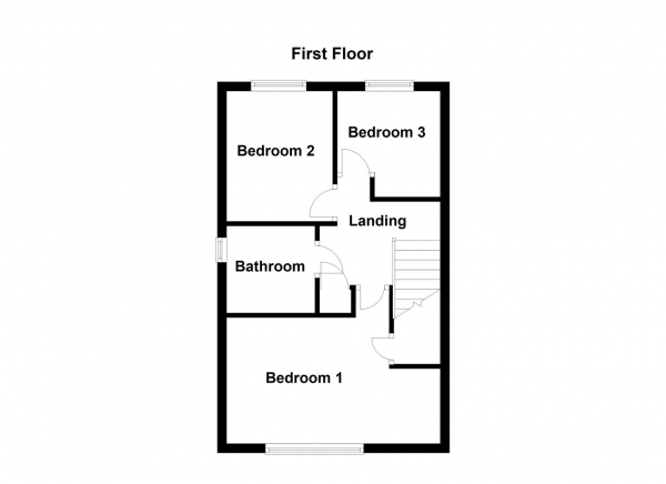 Floor Plan Image for 3 Bedroom Semi-Detached House for Sale in Sheridan Street, Outwood, Wakefield