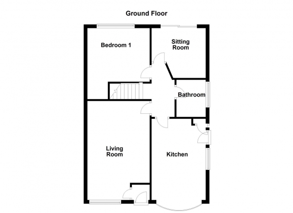 Floor Plan Image for 3 Bedroom Semi-Detached Bungalow for Sale in Howard Crescent, Durkar, Wakefield