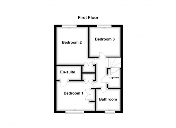 Floor Plan Image for 3 Bedroom Semi-Detached House for Sale in Whitaker Drive, Wakefield