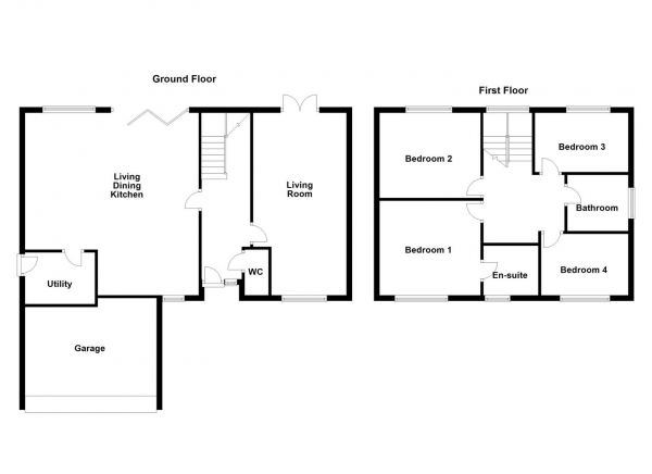 Floor Plan Image for 4 Bedroom Detached House for Sale in Stillwell Drive, Sandal, Wakefield