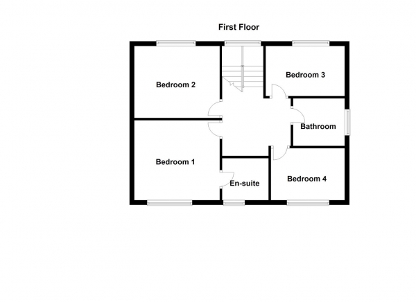 Floor Plan Image for 4 Bedroom Detached House for Sale in Stillwell Drive, Sandal, Wakefield