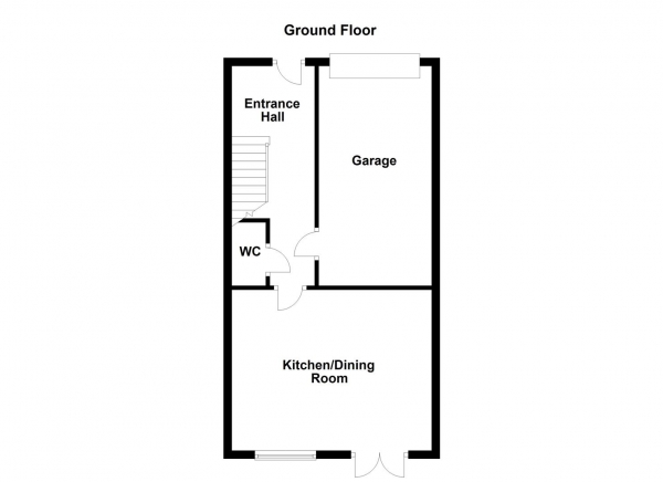 Floor Plan Image for 3 Bedroom Town House for Sale in Ashworth Square, Wakefield