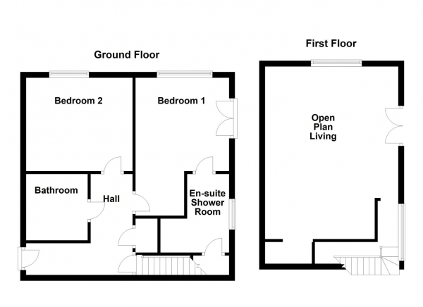 Floor Plan Image for 2 Bedroom Apartment for Sale in Navigation Walk, Wakefield