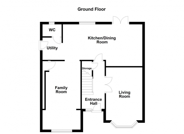 Floor Plan Image for 4 Bedroom Detached House for Sale in Sward Way, Crofton, Wakefield