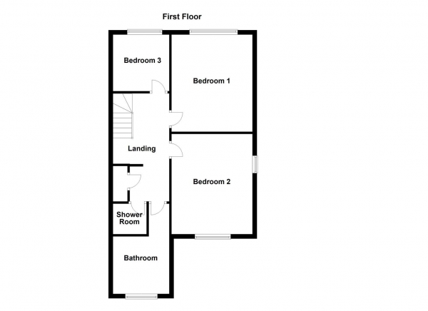 Floor Plan Image for 3 Bedroom Detached House for Sale in Thornbury Road, Wakefield