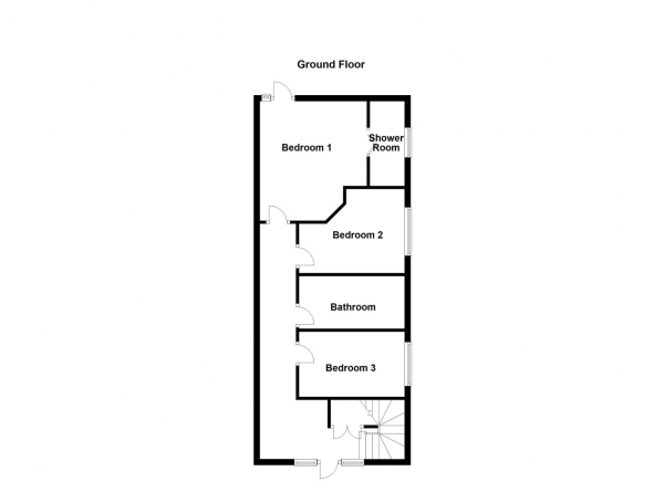 Floor Plan Image for 3 Bedroom Cottage for Sale in School Hill, Newmillerdam, Wakefield