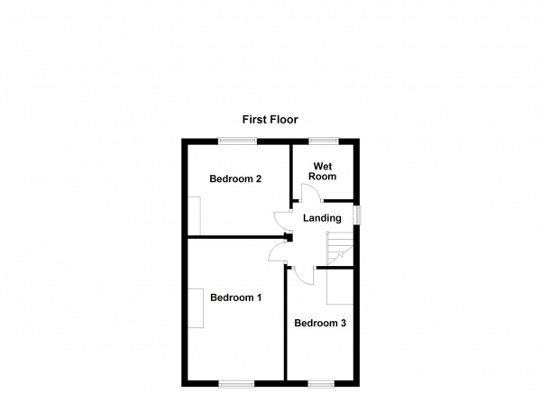 Floor Plan Image for 3 Bedroom Semi-Detached House for Sale in Park Avenue, Outwood, Wakefield