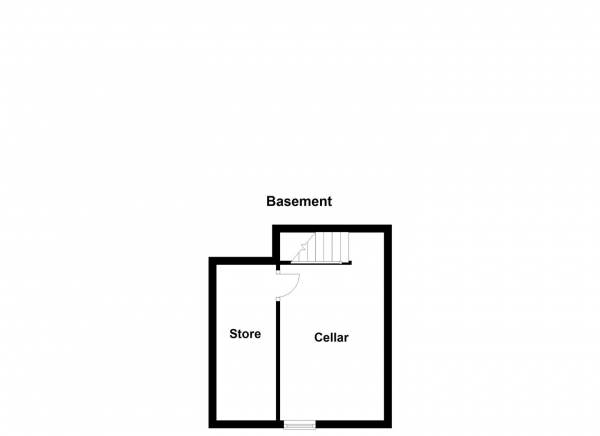 Floor Plan Image for 3 Bedroom Terraced House for Sale in Daisy Vale Terrace, Thorpe, Wakefield