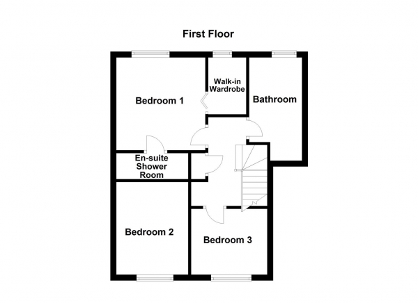 Floor Plan Image for 3 Bedroom Town House for Sale in Thornesgate Gardens, Wakefield