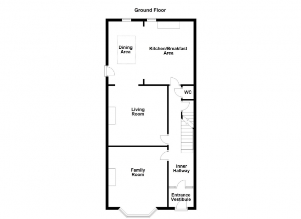 Floor Plan Image for 4 Bedroom Semi-Detached House for Sale in Leeds Road, Wakefield