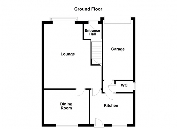 Floor Plan Image for 3 Bedroom Detached House for Sale in Durkar Rise, Crigglestone, Wakefield