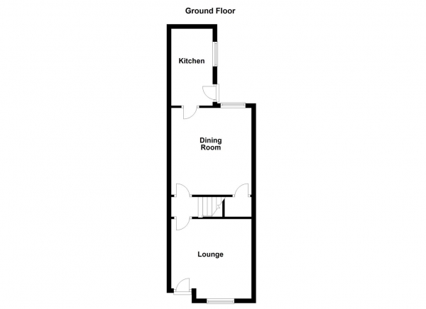 Floor Plan Image for 2 Bedroom Terraced House for Sale in Princess Street, Outwood, Wakefield