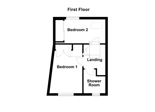 Floor Plan Image for 2 Bedroom Cottage for Sale in Crab Lane, Newmillerdam, Wakefield