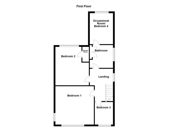 Floor Plan Image for 4 Bedroom Detached House for Sale in Thornbury Road, Wakefield