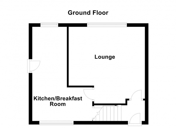 Floor Plan Image for 2 Bedroom Property for Sale in Wharncliffe Road, Wakefield