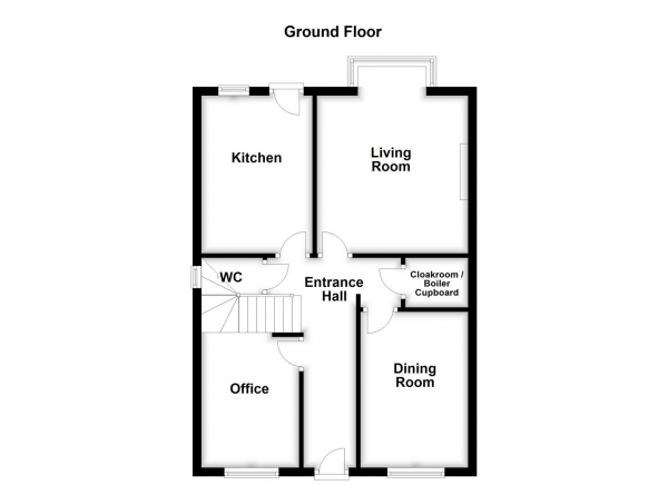 Floor Plan Image for 3 Bedroom Detached House for Sale in Geary Drive, Wakefield