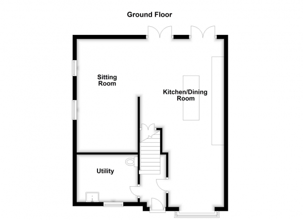Floor Plan Image for 4 Bedroom Semi-Detached House for Sale in Elgar Walk, Stanley, Wakefield