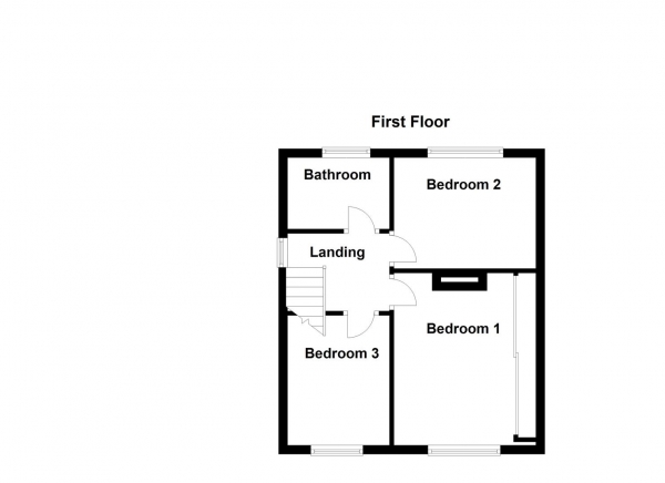 Floor Plan Image for 3 Bedroom Semi-Detached House for Sale in Farne Avenue, Wakefield