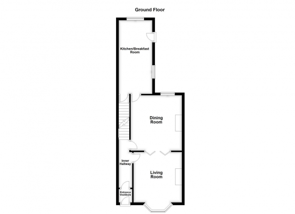 Floor Plan Image for 4 Bedroom End of Terrace House for Sale in Oakenshaw Lane, Walton