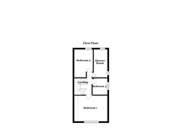 Floor Plan Image for 3 Bedroom Semi-Detached House for Sale in Doncaster Road, Crofton, Wakefield