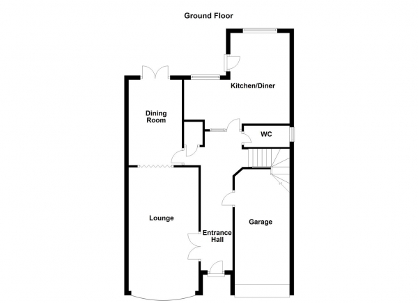 Floor Plan Image for 4 Bedroom Detached House for Sale in Winchester Close, Wrenthorpe, Wakefield