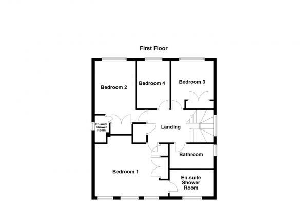 Floor Plan Image for 4 Bedroom Detached House for Sale in Winchester Close, Wrenthorpe, Wakefield