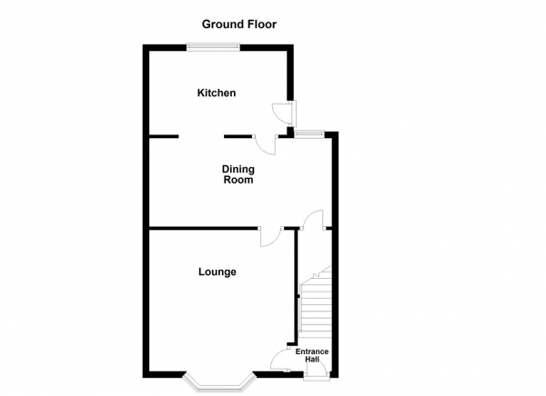 Floor Plan Image for 2 Bedroom Town House for Sale in Beechwood Avenue, Wakefield