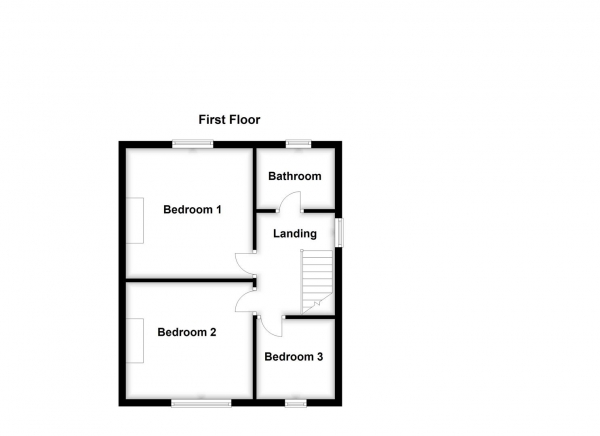 Floor Plan Image for 3 Bedroom Semi-Detached House for Sale in Milnthorpe Crescent, Sandal, Wakefield