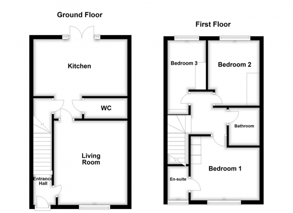 Floor Plan Image for 3 Bedroom Semi-Detached House for Sale in Sovereign Road, Wakefield