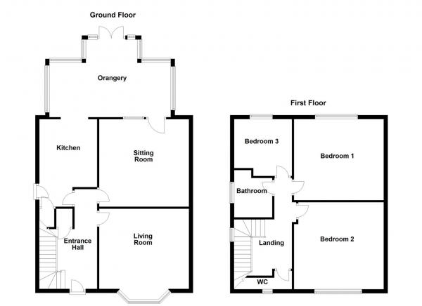 Floor Plan Image for 3 Bedroom Semi-Detached House for Sale in Manygates Lane, Sandal, Wakefield