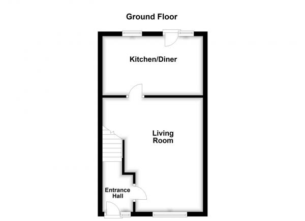 Floor Plan Image for 3 Bedroom Semi-Detached House for Sale in Barnstone Vale, Wakefield