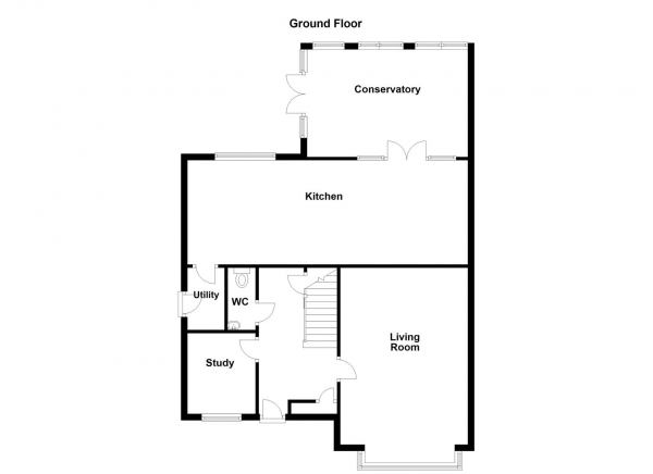 Floor Plan Image for 4 Bedroom Detached House for Sale in Prince Albert Road, Wakefield