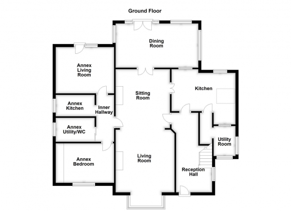 Floor Plan Image for 4 Bedroom Detached House for Sale in Lingwell Gate Lane, Lofthouse, Wakefield