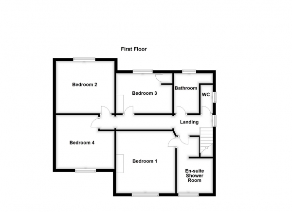Floor Plan Image for 4 Bedroom Detached House for Sale in Lingwell Gate Lane, Lofthouse, Wakefield