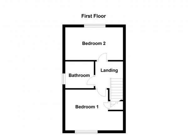 Floor Plan Image for 2 Bedroom Town House for Sale in Cotton Court, Wakefield