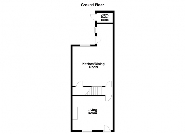 Floor Plan Image for 2 Bedroom Terraced House for Sale in Mount Road, Stanley, Wakefield