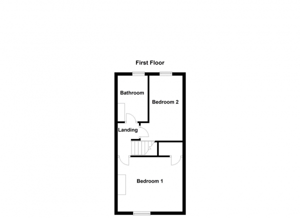 Floor Plan Image for 2 Bedroom Terraced House for Sale in Mount Road, Stanley, Wakefield