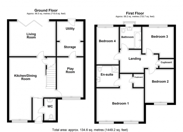 Floor Plan Image for 4 Bedroom Property for Sale in Southview Drive, Wrenthorpe