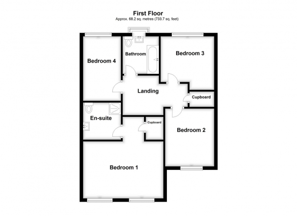 Floor Plan Image for 4 Bedroom Property for Sale in Southview Drive, Wrenthorpe