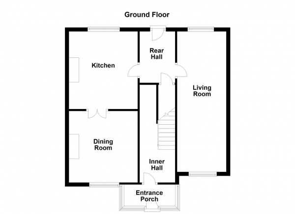 Floor Plan Image for 3 Bedroom Semi-Detached House for Sale in Denby Dale Road East, Durkar, Wakefield