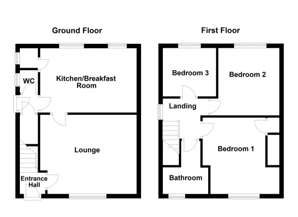 Floor Plan Image for 3 Bedroom Semi-Detached House for Sale in Lindsay Avenue, Wakefield