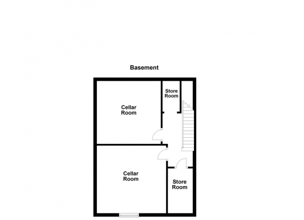 Floor Plan for 3 Bedroom Terraced House for Sale in Pinderfields Road, Wakefield, WF1 3PH, WF1, 3PH - OIRO &pound210,000