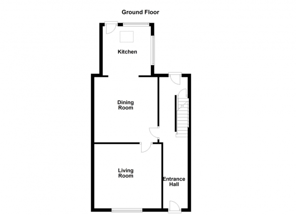 Floor Plan Image for 3 Bedroom Terraced House for Sale in Pinderfields Road, Wakefield, WF1 3PH