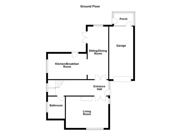 Floor Plan Image for 2 Bedroom Detached House for Sale in Ashley Close, Wrenthorpe, Wakefield