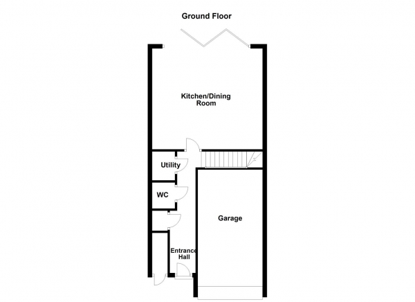 Floor Plan Image for 4 Bedroom Town House for Sale in Hepworth Gardens, Wakefield