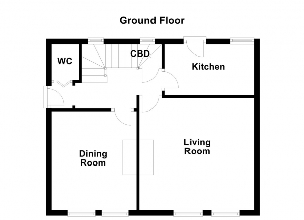 Floor Plan Image for 3 Bedroom Semi-Detached House for Sale in Manor Haigh Road, Wakefield